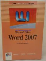 Buch: Word 2007 Microsoft